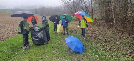 Ena izmed preddvorskih skupin